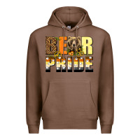 Chestnut Western Bear Pride LGBTQ+ Premium Hoodie - BundleAndBundleShop