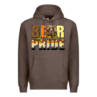 Coffee Western Bear Pride LGBTQ+ Premium Hoodie - BundleAndBundleShop