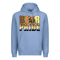 Colony Blue Western Bear Pride LGBTQ+ Premium Hoodie - BundleAndBundleShop