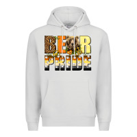 Dove Grey Western Bear Pride LGBTQ+ Premium Hoodie - BundleAndBundleShop