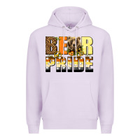 Lilac Western Bear Pride LGBTQ+ Premium Hoodie - BundleAndBundleShop