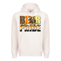 Pale Pink Western Bear Pride LGBTQ+ Premium Hoodie - BundleAndBundleShop