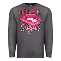 Charcoal Heather gimme some sugar Premium Sweatshirt - MaliasSmallBusiness