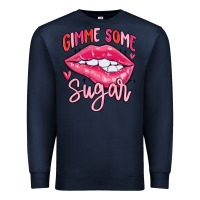 Navy gimme some sugar Premium Sweatshirt - MaliasSmallBusiness