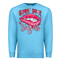 Ocean Blue gimme some sugar Premium Sweatshirt - MaliasSmallBusiness