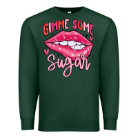Sports Green gimme some sugar Premium Sweatshirt - MaliasSmallBusiness