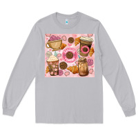 Moon Dust cafecito y chisme. Long Sleeve Tee - JahusDesignShop