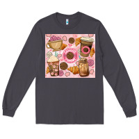 Smoke cafecito y chisme. Long Sleeve Tee - JahusDesignShop