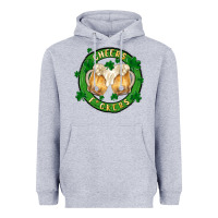 Heather Grey cheers fckers Heavyweight Hoodie - MaliasSmallBusiness