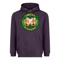 Plum cheers fckers Heavyweight Hoodie - MaliasSmallBusiness