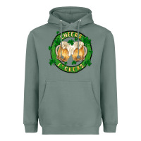 Sage cheers fckers Heavyweight Hoodie - MaliasSmallBusiness