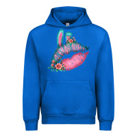 Cobalt Eared Turquoise Pink Easter Lips Urban Hoodie - Bettercallsaul