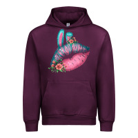 Mauve Wine Eared Turquoise Pink Easter Lips Urban Hoodie - Bettercallsaul