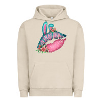 Pigment French Oak Eared Turquoise Pink Easter Lips Urban Hoodie - Bettercallsaul