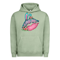 Pigment Oil Green Eared Turquoise Pink Easter Lips Urban Hoodie - Bettercallsaul