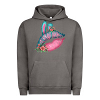 Pigment Tornado Eared Turquoise Pink Easter Lips Urban Hoodie - Bettercallsaul