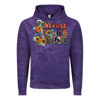 Cloud Purple refuse to sink Vintage Hoodie - Zillion Design Studio