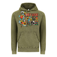 Vintage Olive refuse to sink Vintage Hoodie - Zillion Design Studio