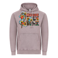 Vintage Zinc refuse to sink Vintage Hoodie - Zillion Design Studio