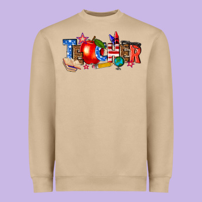 Heavyweight Sweatshirt American teacher
