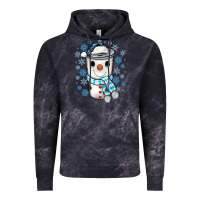 Cloud Black snowman coffee cup Vintage Hoodie - JahusDesignShop