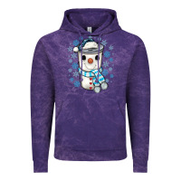 Cloud Purple snowman coffee cup Vintage Hoodie - JahusDesignShop