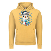 Vintage Mustard snowman coffee cup Vintage Hoodie - JahusDesignShop