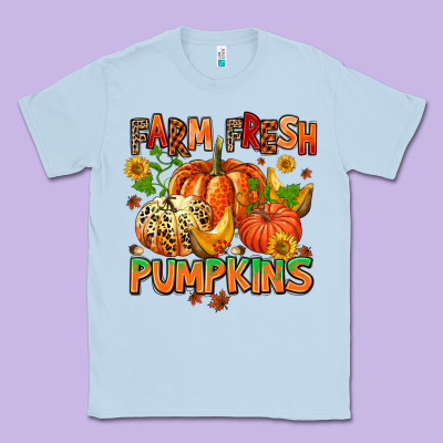 Farm Fresh Pupkins Classic Tee Designed By Adodesignshop