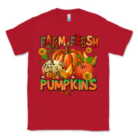 Red farm fresh pupkins Classic Tee - AdoDesignShop