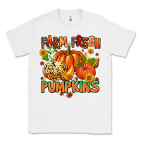 White farm fresh pupkins Classic Tee - AdoDesignShop