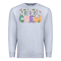 Heather Grey beach crew Premium Sweatshirt - MaliasSmallBusiness