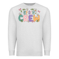 Oatmeal Heather beach crew Premium Sweatshirt - MaliasSmallBusiness