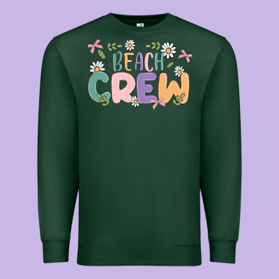 Beach Crew Premium Sweatshirt Designed By Maliassmallbusiness