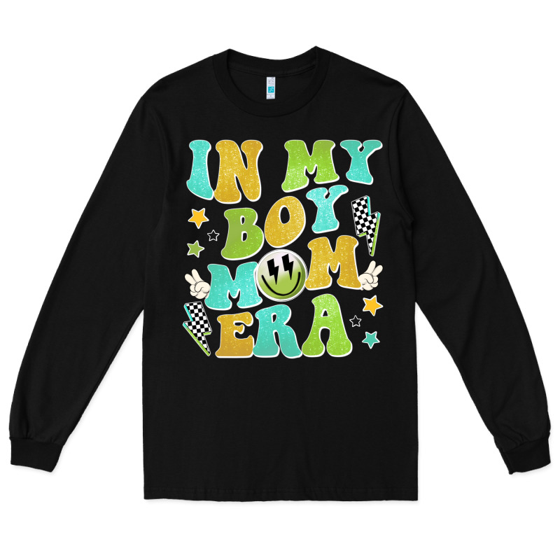 In My Boy Mom Era Long Sleeve Tee by JahusDesignShop | Teevron