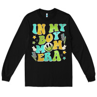 Black in my boy mom era Long Sleeve Tee - JahusDesignShop