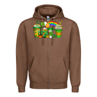 Chestnut st patricks coffee Zipper Hoodie - Jasminsmagicworld