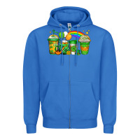 True Royal st patricks coffee Zipper Hoodie - Jasminsmagicworld