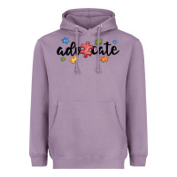 Lavender advocate autism Heavyweight Hoodie - MaliasSmallBusiness