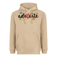 Mushroom advocate autism Heavyweight Hoodie - MaliasSmallBusiness