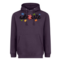 Plum advocate autism Heavyweight Hoodie - MaliasSmallBusiness