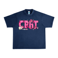 Navy Breast Cancer CPHT Pharmacy Technician Urban Heavy Tee - texasbilliewilder
