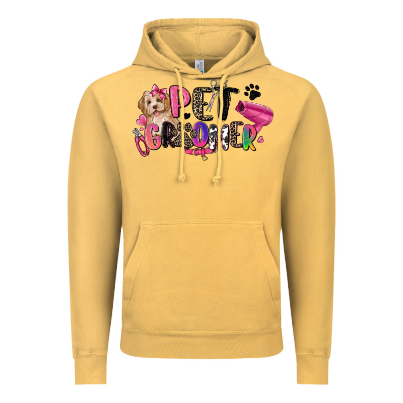 Pet Groomer Vintage Hoodie by Zillion Design Studio | Teevron