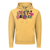 Vintage Mustard pet groomer Vintage Hoodie - Zillion Design Studio