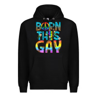Black Western Born This Gay Premium Hoodie - BundleAndBundleShop