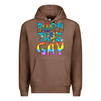 Chestnut Western Born This Gay Premium Hoodie - BundleAndBundleShop