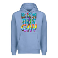 Colony Blue Western Born This Gay Premium Hoodie - BundleAndBundleShop