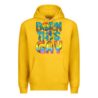 Lemon Western Born This Gay Premium Hoodie - BundleAndBundleShop