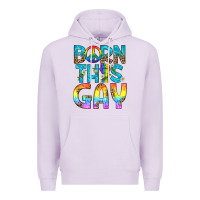 Lilac Western Born This Gay Premium Hoodie - BundleAndBundleShop