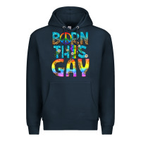 Navy Western Born This Gay Premium Hoodie - BundleAndBundleShop