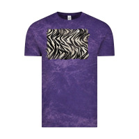 Cloud Purple zebra pattern background Vintage Tee - BarkalooDesign